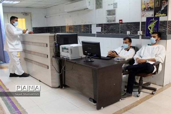آیین بهره برداری و راه اندازی مجدد بیمارستان آیت الله طالقانی اهواز