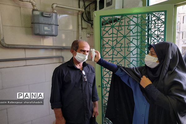 تزریق دُز دوم  واکسن کووید ۱۹ به فرهنگیان منطقه۱۶