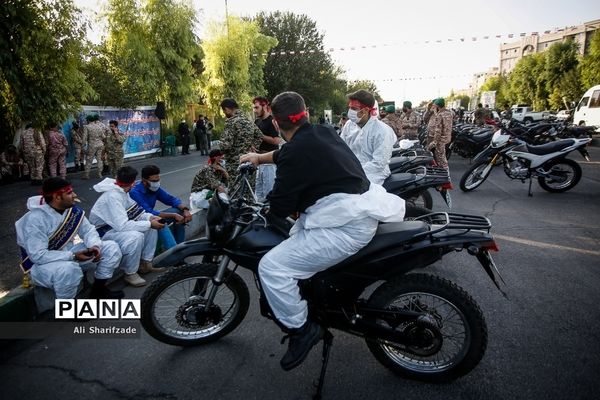 رزمایش طرح شهید سلیمانی در قرارگاه قدر