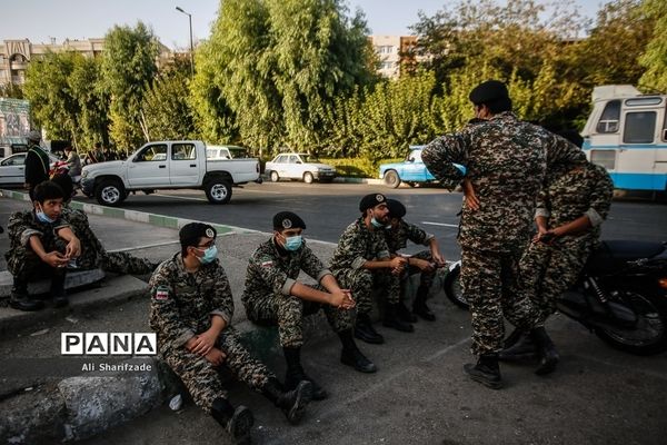 رزمایش طرح شهید سلیمانی در قرارگاه قدر