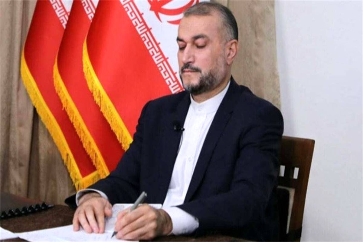 امیرعبداللهیان بازگشت مقتدرانه ناوگروه نیروی دریایی را تبریک گفت