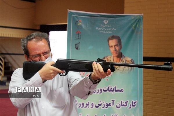 مسابقه تیراندازی با تفنگ بادی و تپانچه یادواره شهید مدافع حرم حامد جوانی