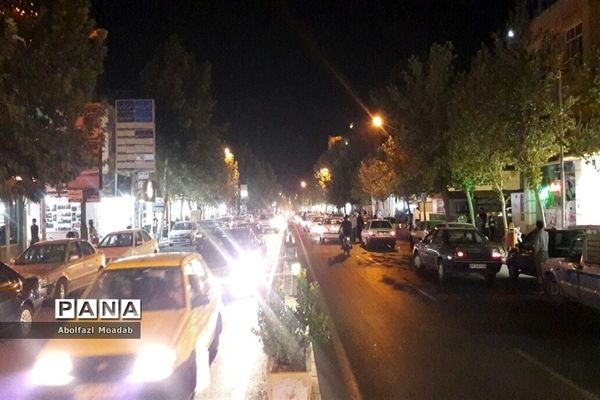 تردد در خیابان‌های کرونایی  کاشمر