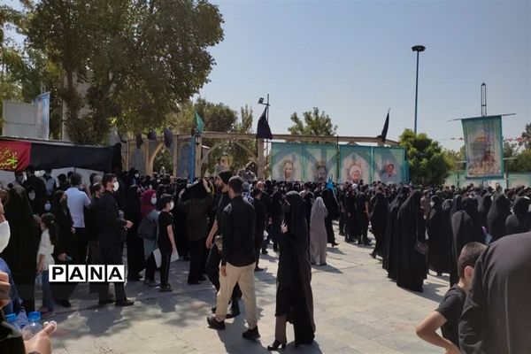 تشییع پیکر مطهر شهید محمد اینانلو در البرز