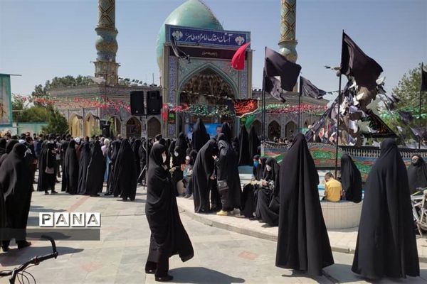 تشییع پیکر مطهر شهید محمد اینانلو در البرز