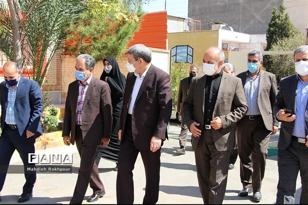 بازدید سید جواد حسینی معاون وزیر آموزش و پرورش از آموزشگاه استثنایی محدثه بیرجند
