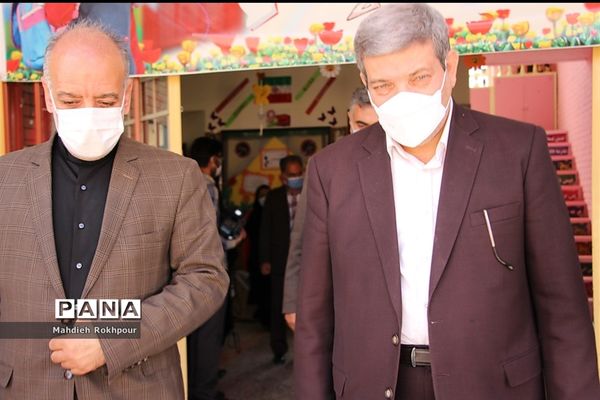 بازدید سید جواد حسینی معاون وزیر آموزش و پرورش از آموزشگاه استثنایی محدثه بیرجند