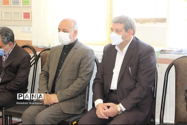 بازدید سید جواد حسینی معاون وزیر آموزش و پرورش از آموزشگاه استثنایی محدثه بیرجند