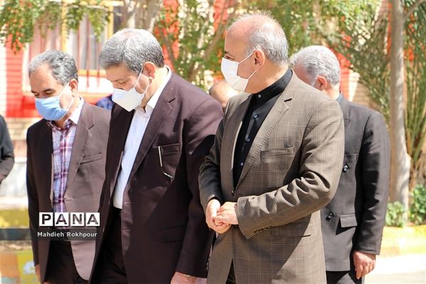 بازدید سید جواد حسینی معاون وزیر آموزش و پرورش از آموزشگاه استثنایی محدثه بیرجند