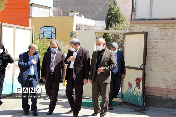 بازدید سید جواد حسینی معاون وزیر آموزش و پرورش از آموزشگاه استثنایی محدثه بیرجند