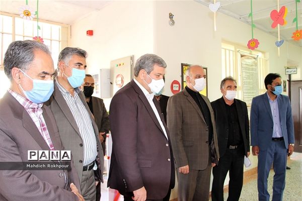 بازدید سید جواد حسینی معاون وزیر آموزش و پرورش از آموزشگاه استثنایی محدثه بیرجند