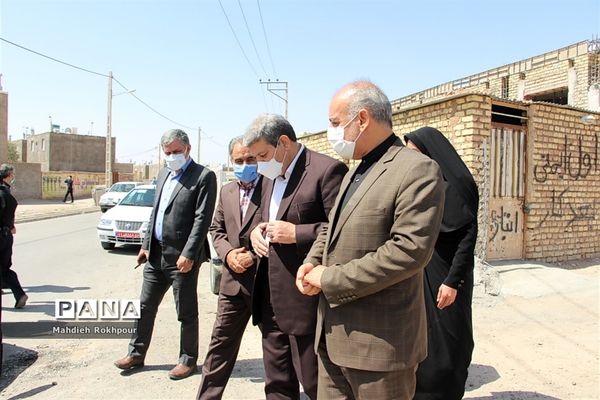 بازدید رییس سازمان آموزش و پرورش استثنایی از پروژه نیمه تکمیل آموزشی کودکان مبتلا به اوتیسم در بیرجند