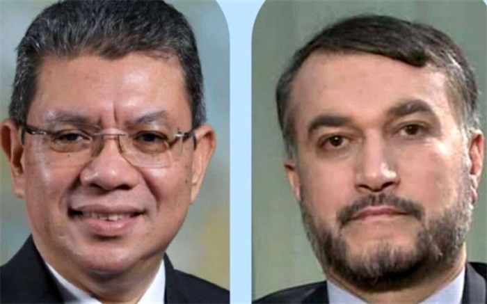 وزیر امور خارجه مالزی به امیرعبداللهیان تبریک گفت