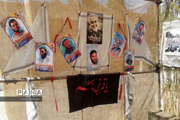 آماده‌سازی فضای آموزش و پرورش ملارد در هفته دفاع مقدس