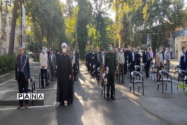 برگزاری مراسم گرامیداشت آغاز هفته دفاع مقدس در البرز