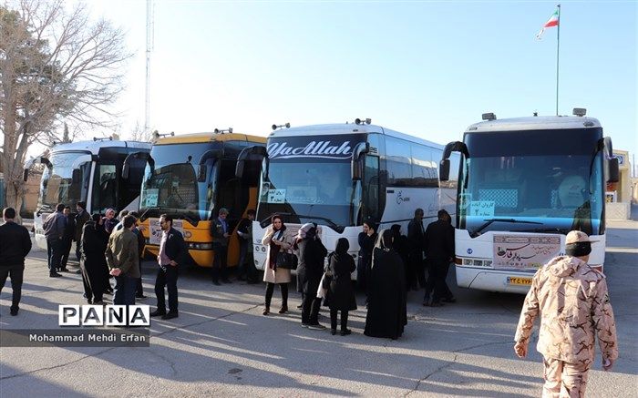 ۲ هزار و ۵۰۰ دستگاه اتوبوس برای بازگشت زمینی زائران از مرز مهران  در حالت آماده‌باش هستند
