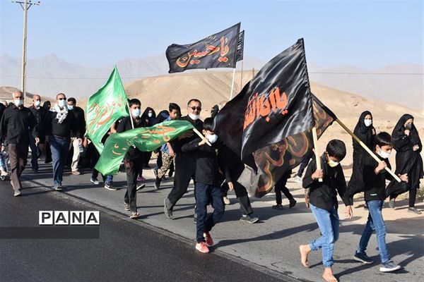 همایش جاماندگان اربعین حسینی در بهاباد