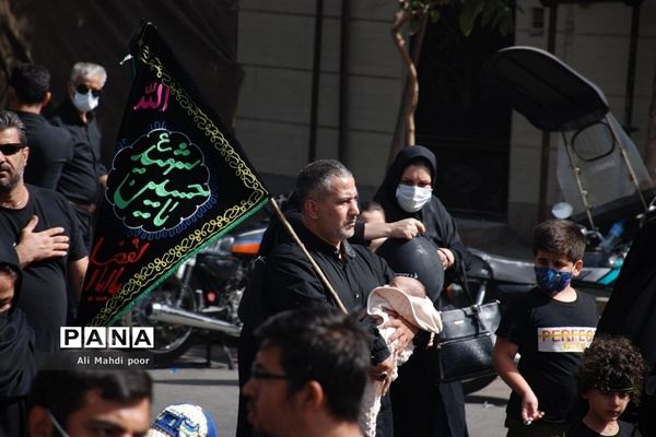 راهپیمایی جاماندگان اربعین حسینی درشهرستان ری