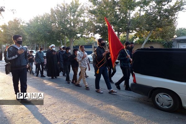 برپایی موکب نسل ظهور در شهرستان گلپایگان