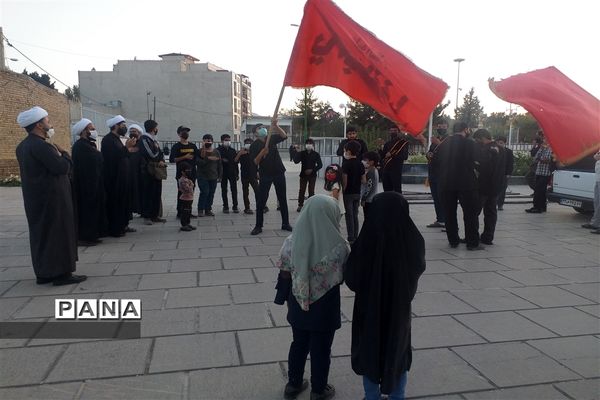 برپایی موکب نسل ظهور در شهرستان گلپایگان