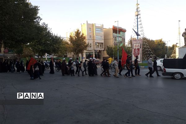 برپایی موکب نسل ظهور در شهرستان گلپایگان