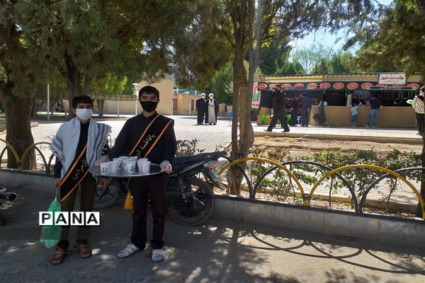 برپایی موکب نسل ظهور در شهرستان گلپایگان