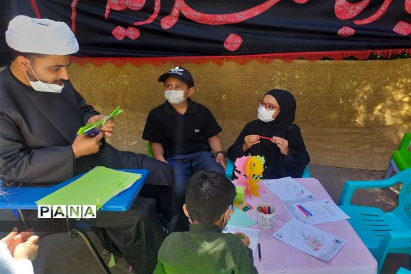 برپایی موکب نسل ظهور در شهرستان گلپایگان