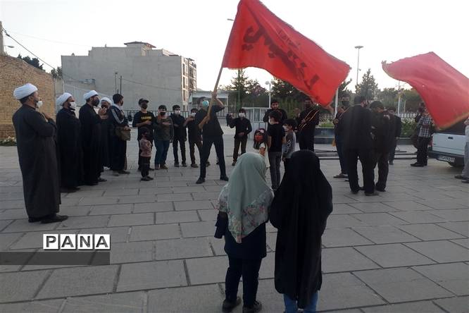 برپایی موکب نسل ظهور در شهرستان گلپایگان