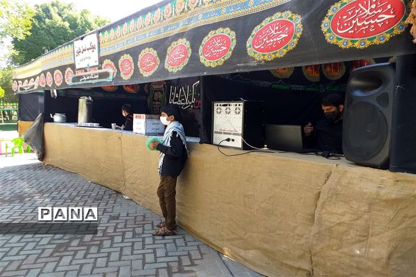 برپایی موکب نسل ظهور در شهرستان گلپایگان
