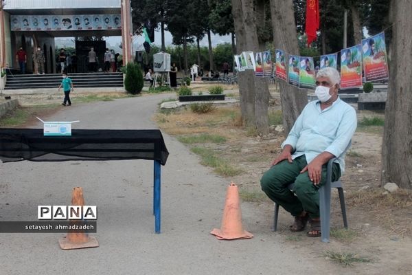 یادواره شهدای روستای تیله نو شهرستان گلوگاه