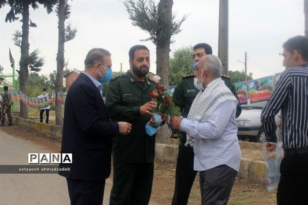 یادواره شهدای روستای تیله نو شهرستان گلوگاه