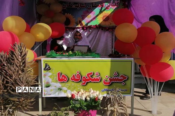 جشن شکوفه‌ها دبستان شایستگان فسا