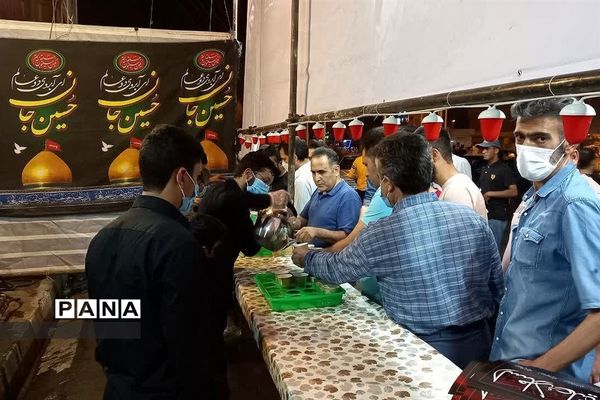 برپایی موکب الشهدا در ایام اربعین حسینی