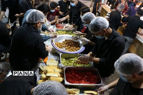برپایی موکب الشهدا در ایام اربعین حسینی