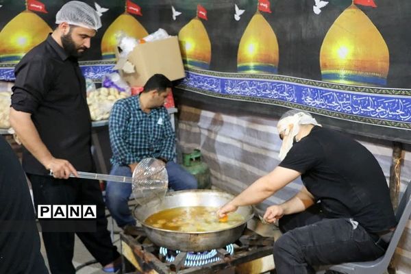 برپایی موکب الشهدا در ایام اربعین حسینی