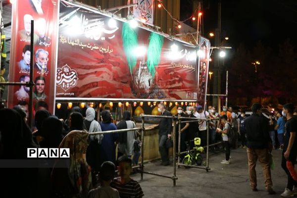 برپایی موکب الشهدا در ایام اربعین حسینی