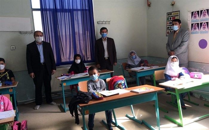 بازدید سرزده مدیر کل آموزش و پرورش اردبیل از مدارس روستایی