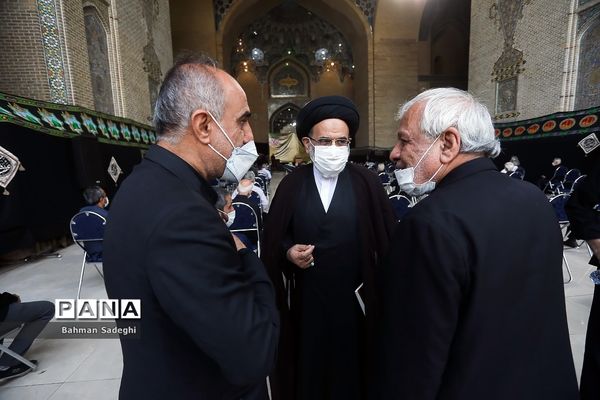 مراسم یادبود حاج هاشم امانی در مسجد شهید مطهری