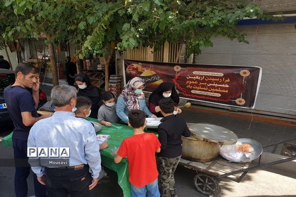 برگزاری مراسم اربعین حسینی در دبستان شیخ العراقین بیات