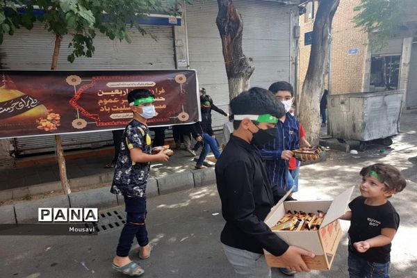 برگزاری مراسم اربعین حسینی در دبستان شیخ العراقین بیات