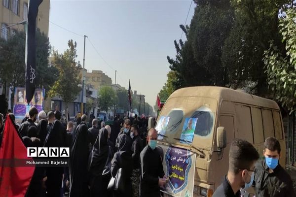 برگزاری مراسم راهپیمایی اربعین حسینی در تهران با حضور فرمانده کل سپاه  پاسداران انقلاب اسلامی