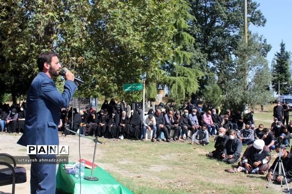 مراسم عزاداری اربعین حسینی در شهرستان گلوگاه