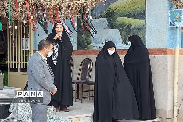 نواختن زنگ ایثار و شهادت در شهرستان ملارد