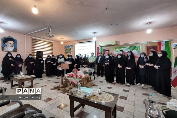 نواخته شدن زنگ ایثار و مقاومت در شهرستان امیدیه