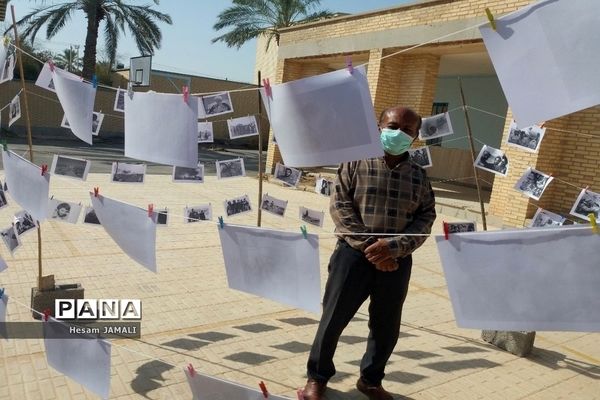 نمایشگاه میدانی شهادت در کانون فرهنگی تربیتی دلیران تنگستان