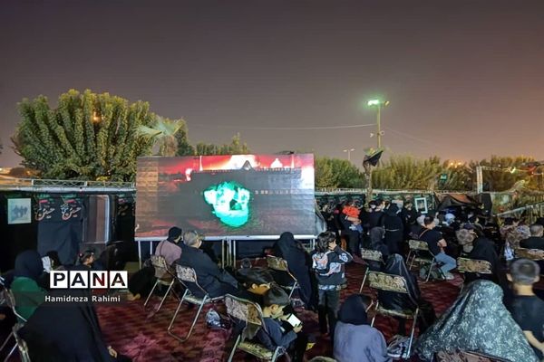 برپایی مراسم شرکت واحد اتوبوسرانی در حرم عبدالعظیم حسنی