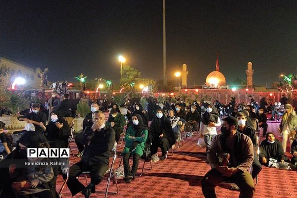 برپایی مراسم شرکت واحد اتوبوسرانی در حرم عبدالعظیم حسنی