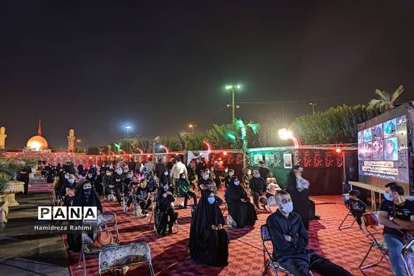 برپایی مراسم شرکت واحد اتوبوسرانی در حرم عبدالعظیم حسنی