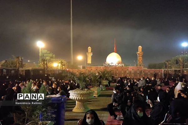 برپایی مراسم شرکت واحد اتوبوسرانی در حرم عبدالعظیم حسنی