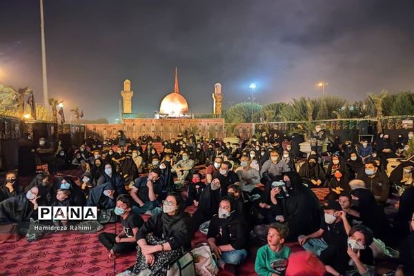 برپایی مراسم شرکت واحد اتوبوسرانی در حرم عبدالعظیم حسنی